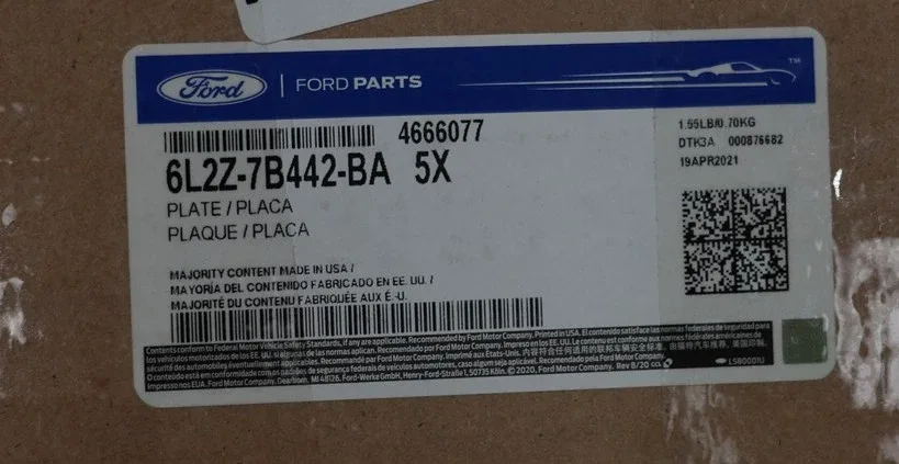 2006-2022 Ford Automatic Transmission Clutch Friction Plates Set of 7 6L2Z-7B442-BA image 3