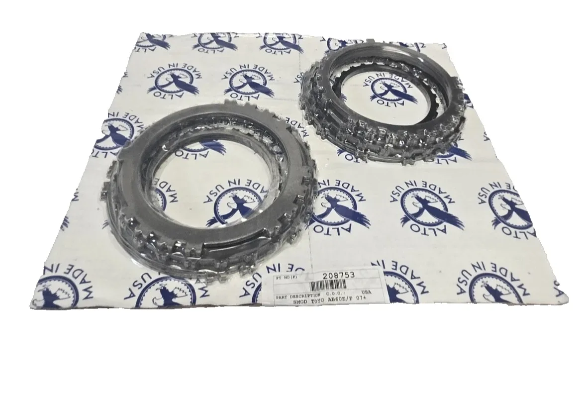2007-ON Toyota AB60E/AB60F Steel Clutch Plates Kit by Alto