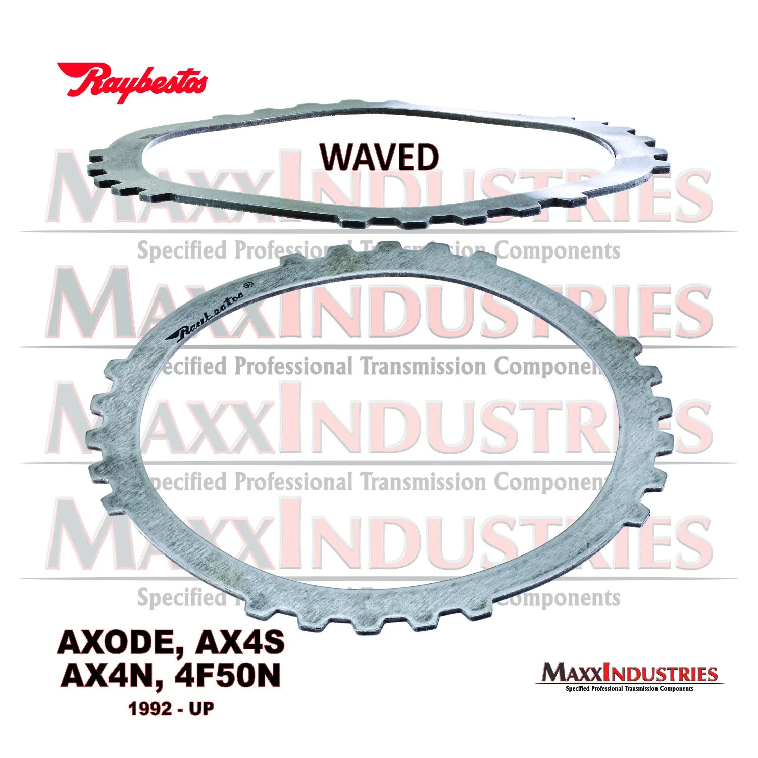 1992-Up AXODE / AX4S / AX4N Forward Clutch Cushion Plate F2DZ-7E085-A (Raybestos 511141) image 3