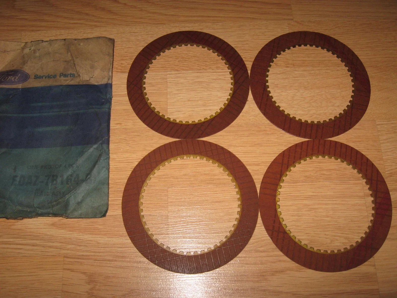 Ford Mustang / Cougar / LTD AOD Clutch Internal Plate Set (4) E0AZ-7B164-B