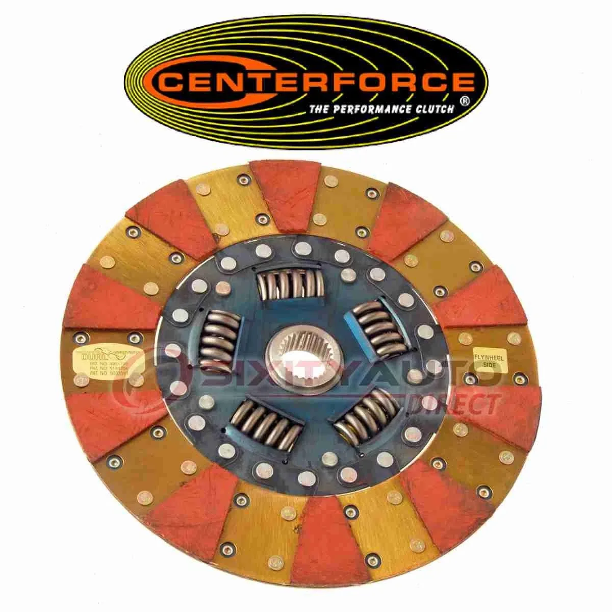 1977-1978 Dodge Diplomat Centerforce Dual Friction Clutch Disc SX-M032