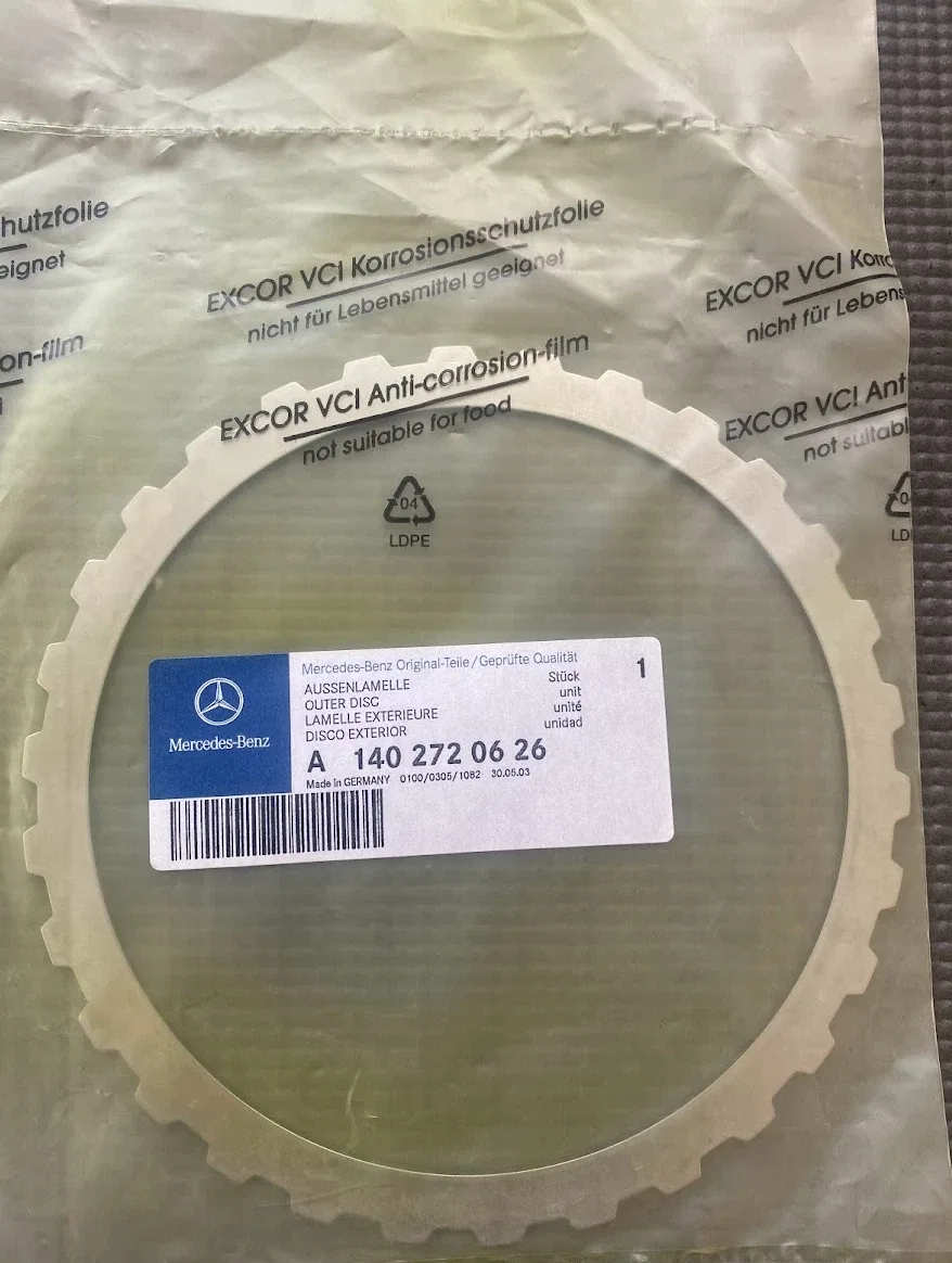 1992-2015 Mercedes-Benz Outer Disc Clutch Plate A 140 272 06 26
