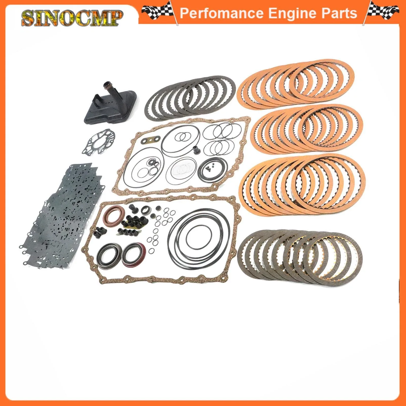 SINOCMP 6L80/6L90 Transmission Rebuild Kit (6L80E 6L90E)