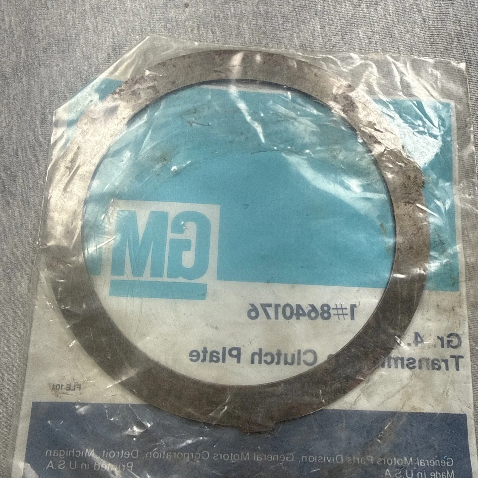 General Motors Clutch Plate MPN 8640176 image 2
