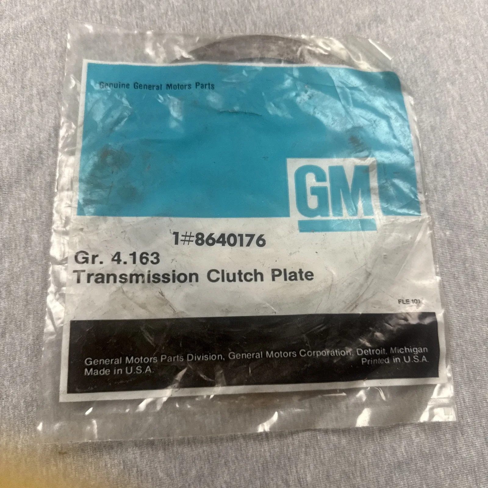 General Motors Clutch Plate MPN 8640176