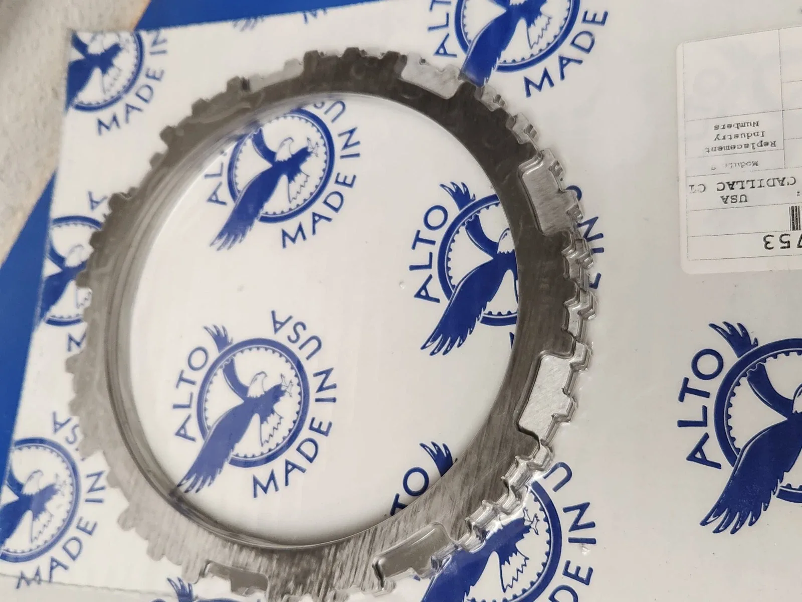 TJS Steel Clutch Plate Kit for GM 6L45e / 6L50e – MPN 6l45 6l45e steel kit image 3