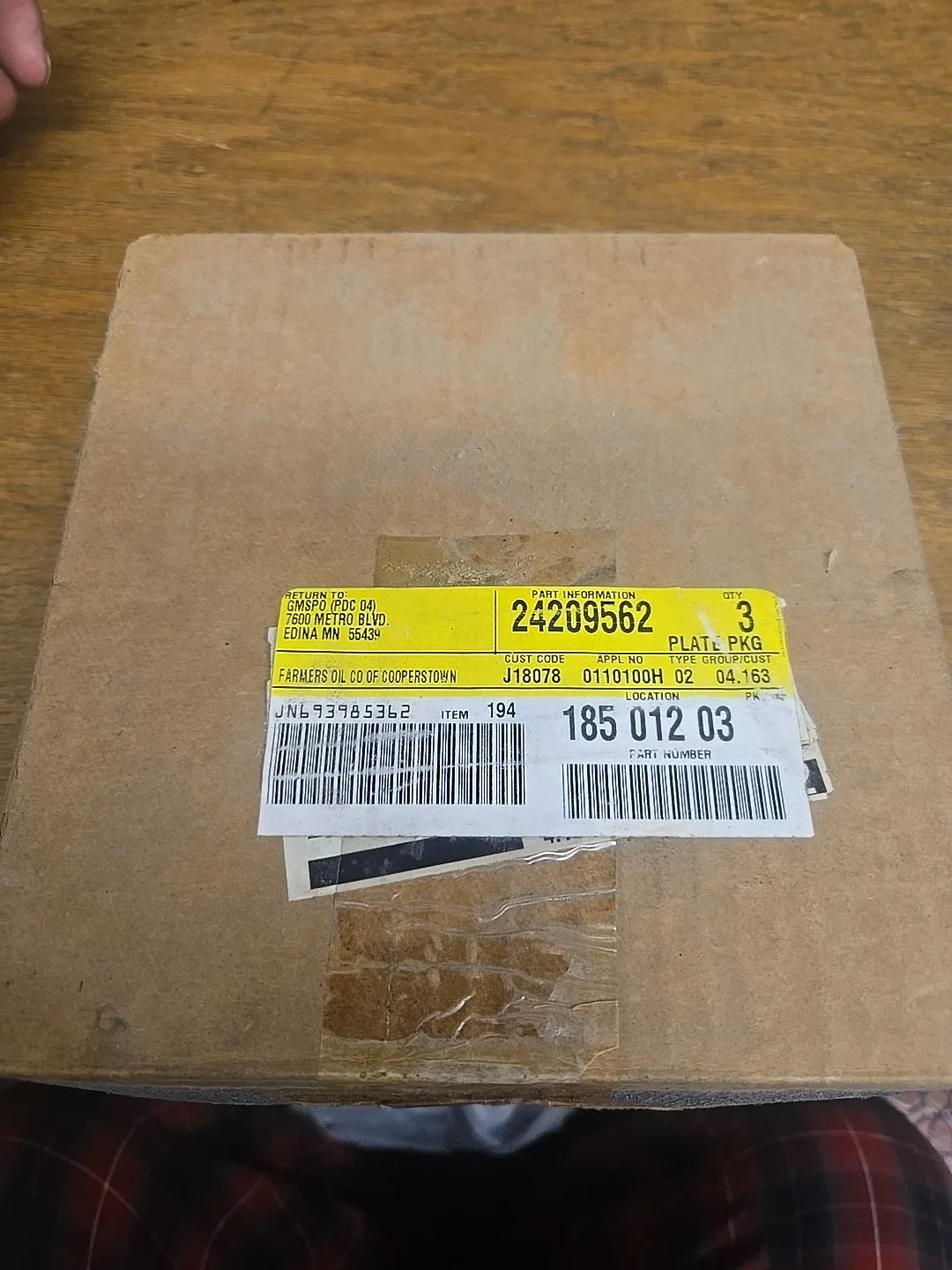 ACDelco Clutch Plate Kit 24209562 image 3