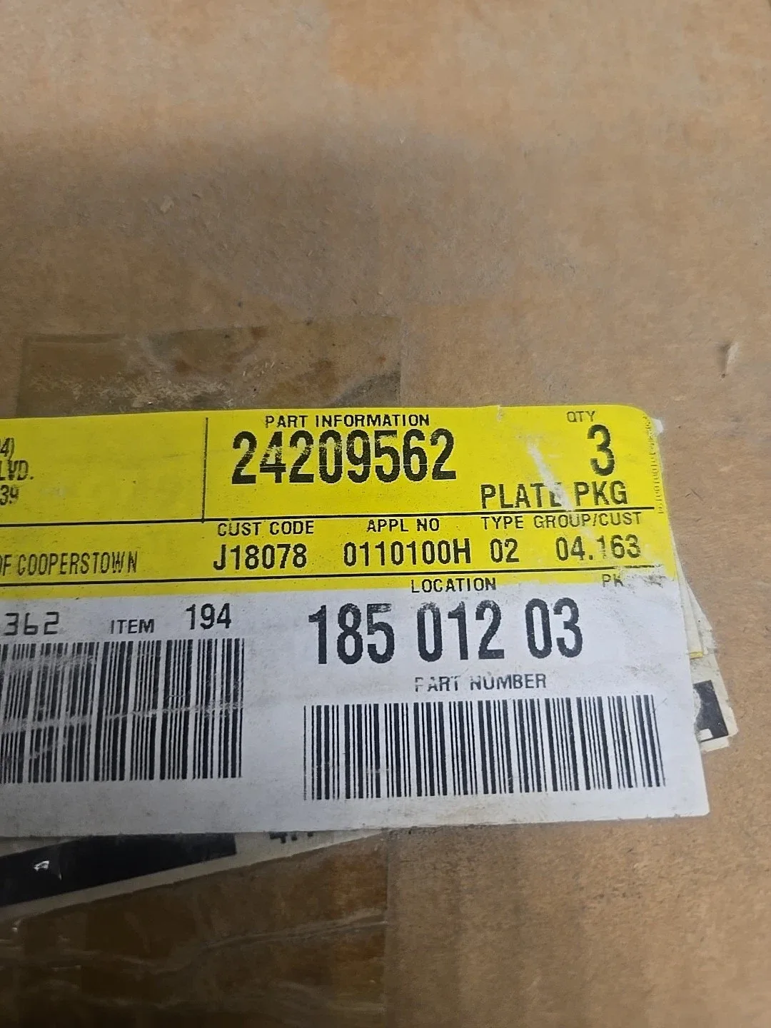 ACDelco Clutch Plate Kit 24209562