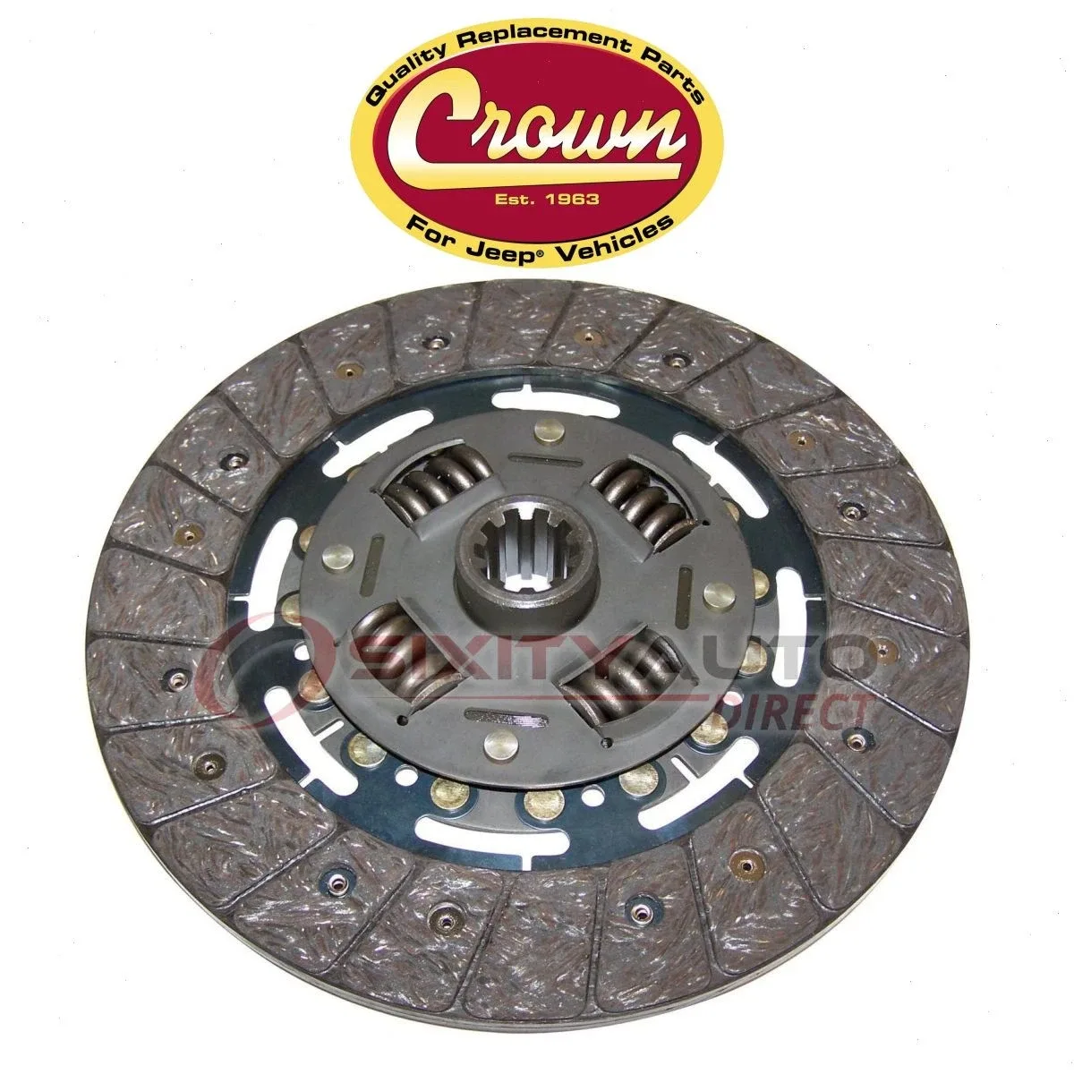 1966-1968 Jeep CJ5A Clutch Friction Disc — Crown Automotive SX-W2CH