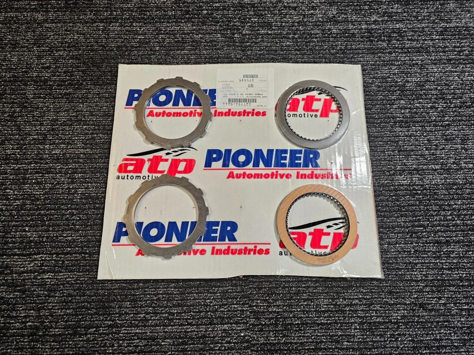 Pioneer 027751-5211 Auto Transmission Clutch Plate PIO-766303-PO