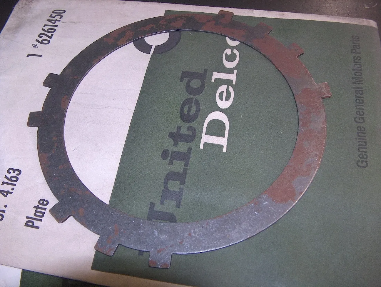 AC Delco 6261450 Clutch Plate for GM Turbo Hydramatic 350 (TH350) 1969-1974 image 3