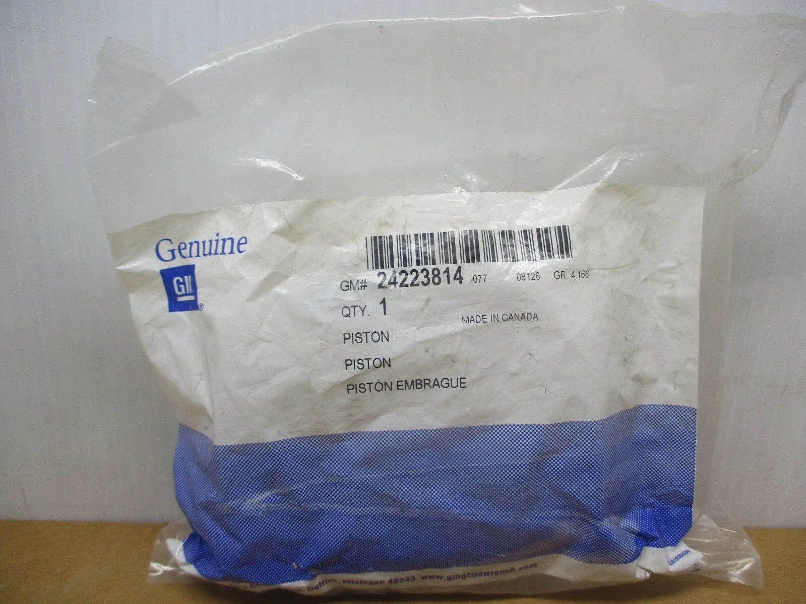 GM Clutch Plate 24223814 (OEM 2422-3814)
