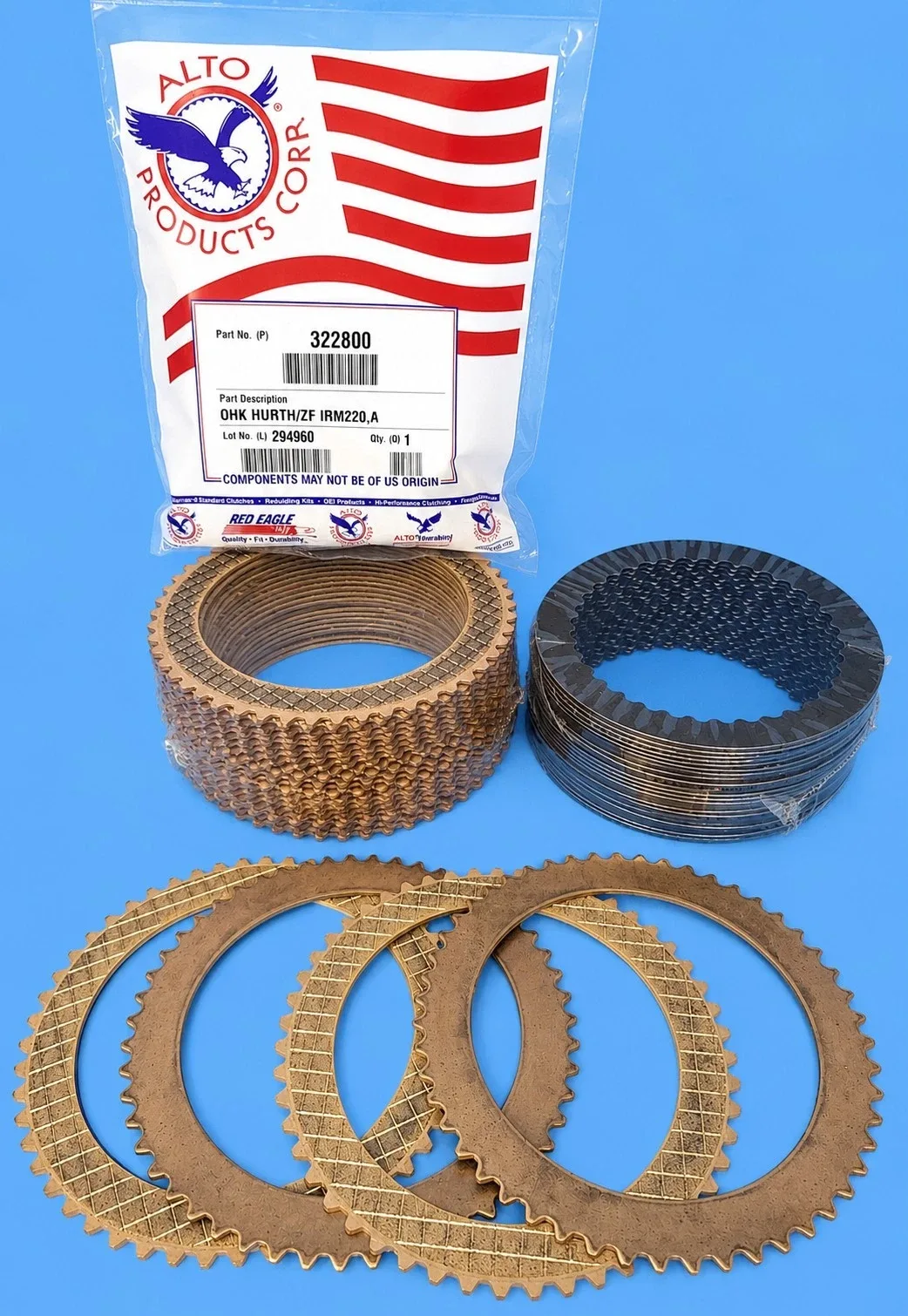 Master Rebuild Kit for ZF220 ZF220A IRM220 Marine Transmissions - BBM750X