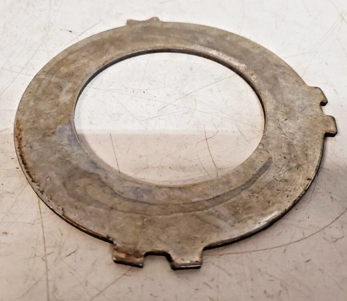 Raybestos Steel Clutch Plates 5.5" OD x 3.5" ID — 10 Qty image 3