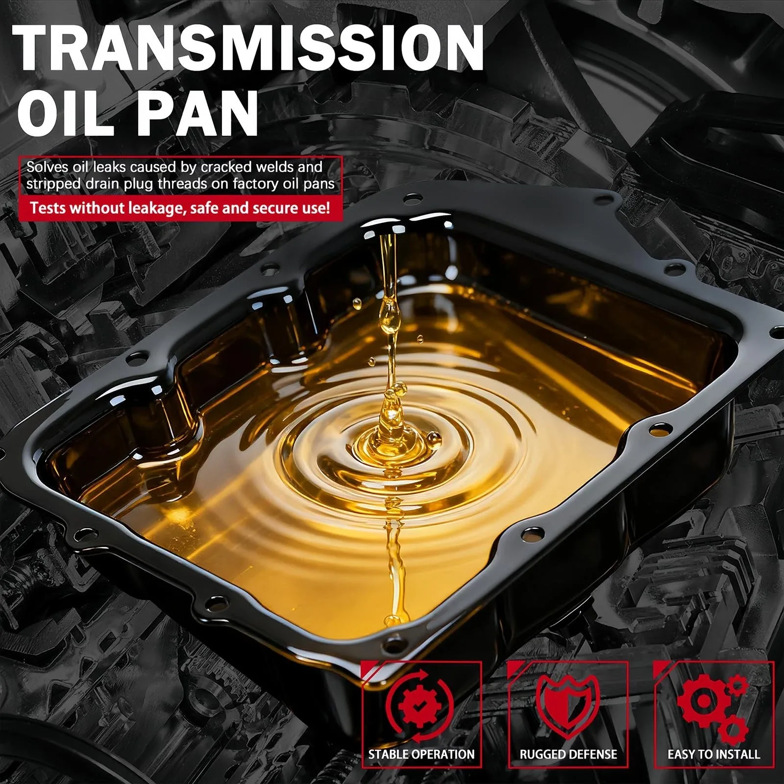 265-833 Transmission Oil Pan Kit for Dodge Grand Caravan / Chrysler Town and Country / Ram ProMaster image 2