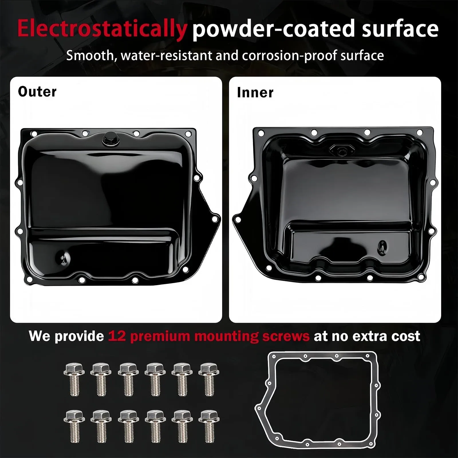 265-833 Transmission Oil Pan Kit for Dodge Grand Caravan / Chrysler Town and Country / Ram ProMaster image 4
