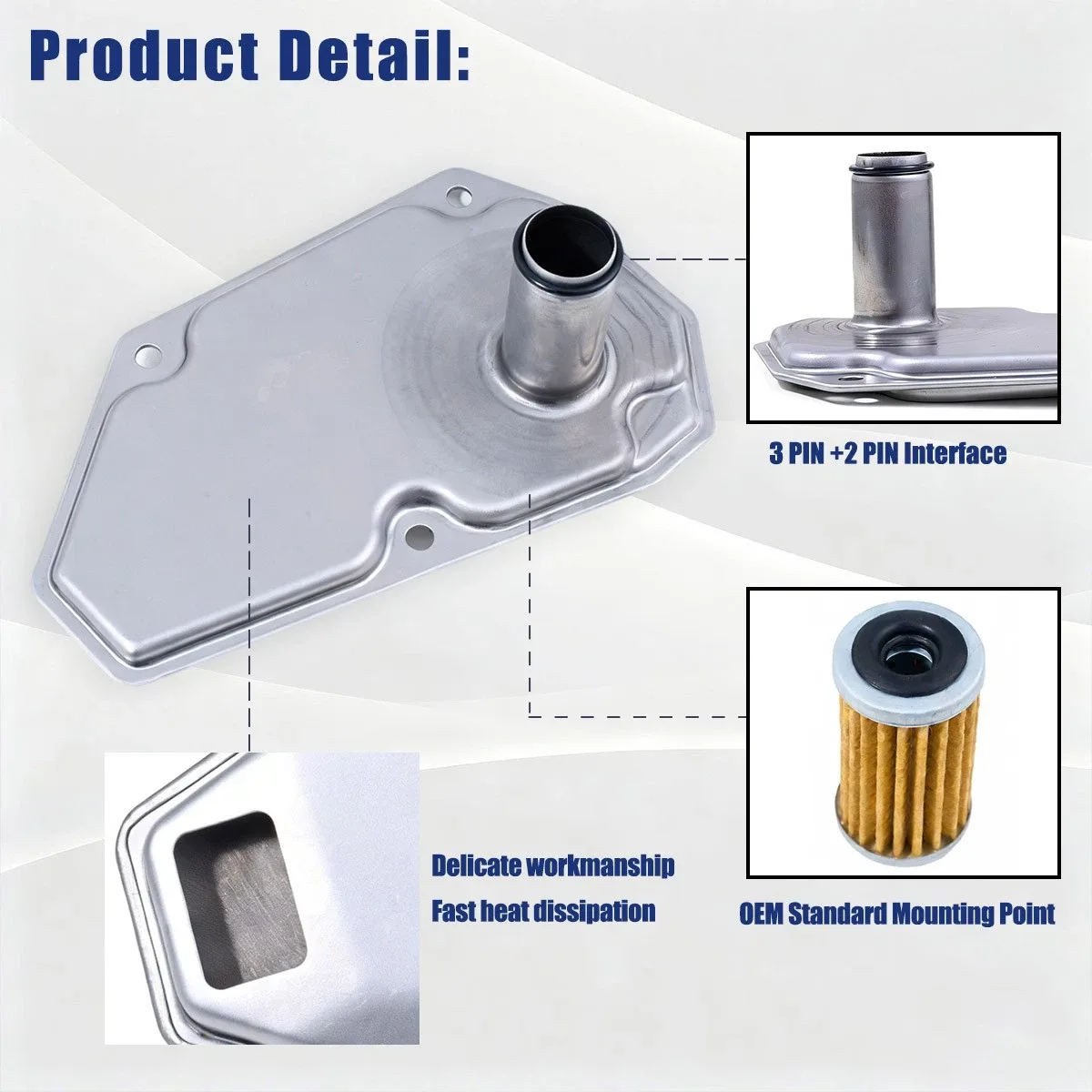 2012-2019 Nissan Sentra / Versa Transmission Oil Filter Kit - 33010-JF015 image 3