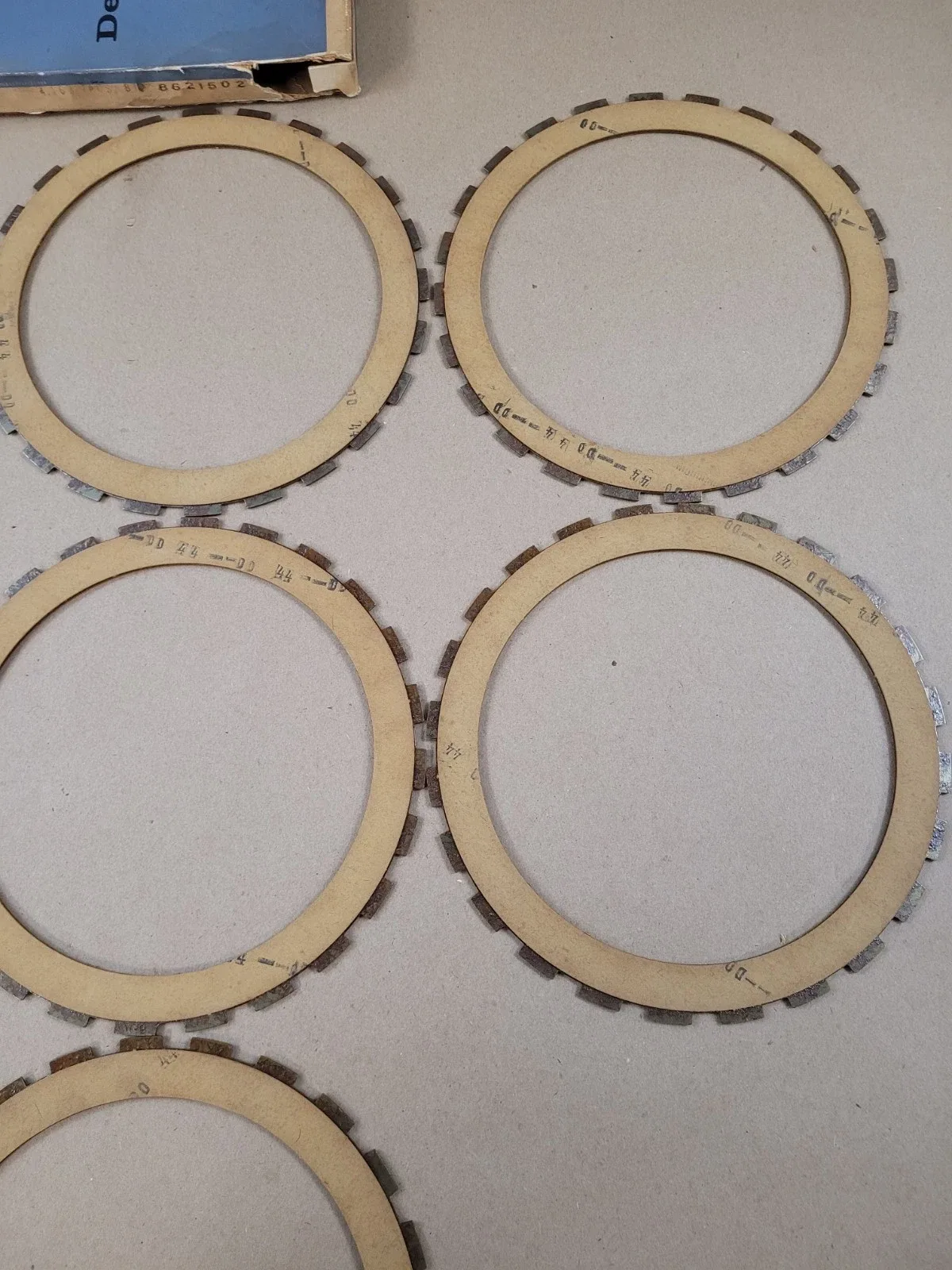 1961-1964 GM Oldsmobile & Pontiac Forward Clutch Plate MPN 8621502 (NOS, 7 pcs) image 4