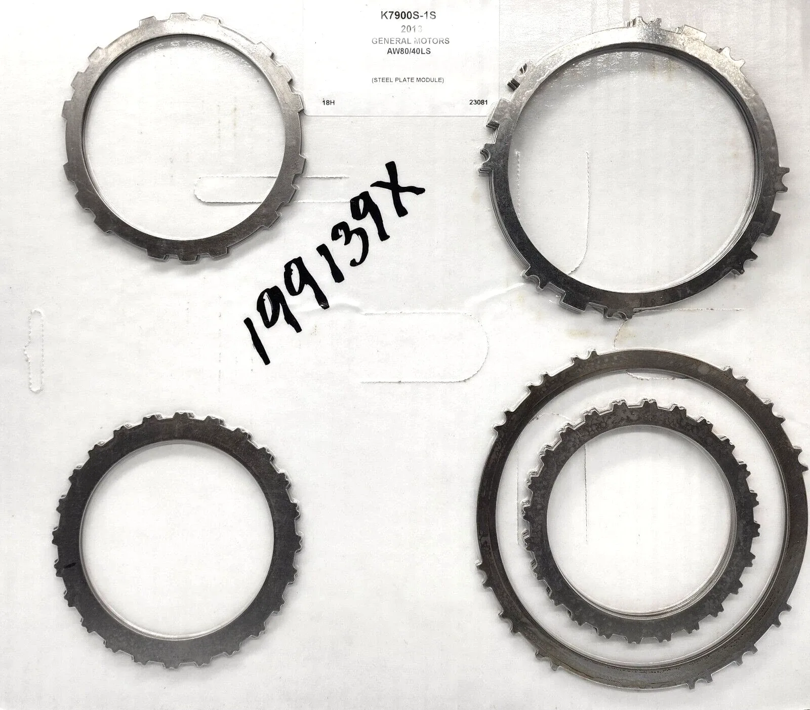 2013 Chevrolet Aveo Clutch Plates Kit for GM AW80-40LS (U440)