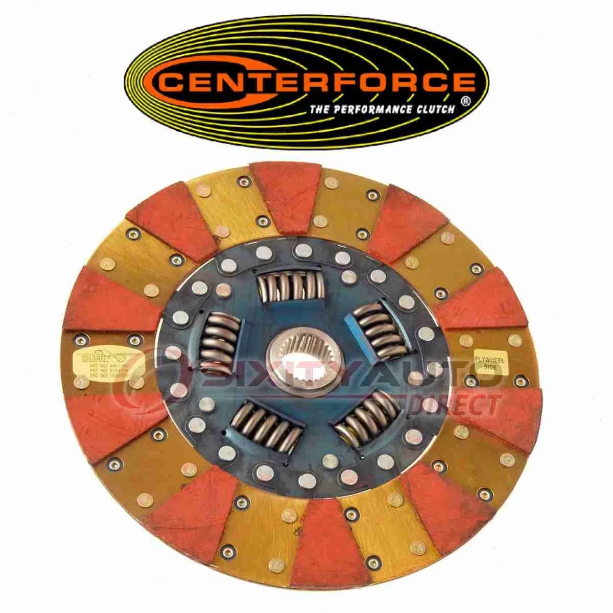 1958-1972 Chevrolet Impala Clutch Friction Disc - Centerforce Dual Friction SX-XZ6C