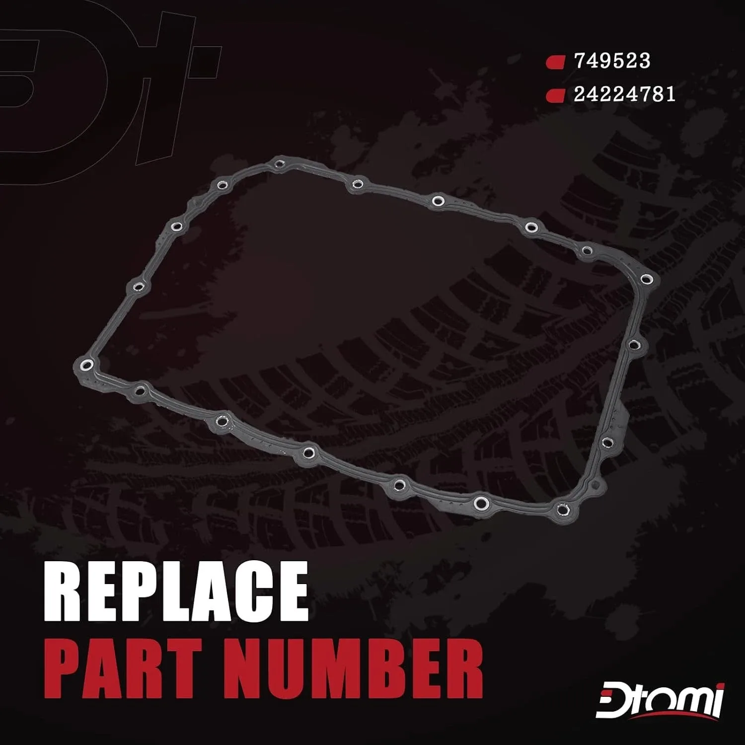 Automatic Transmission Fluid Oil Pan Gasket Compatible with Chevy Cadillac... image 2