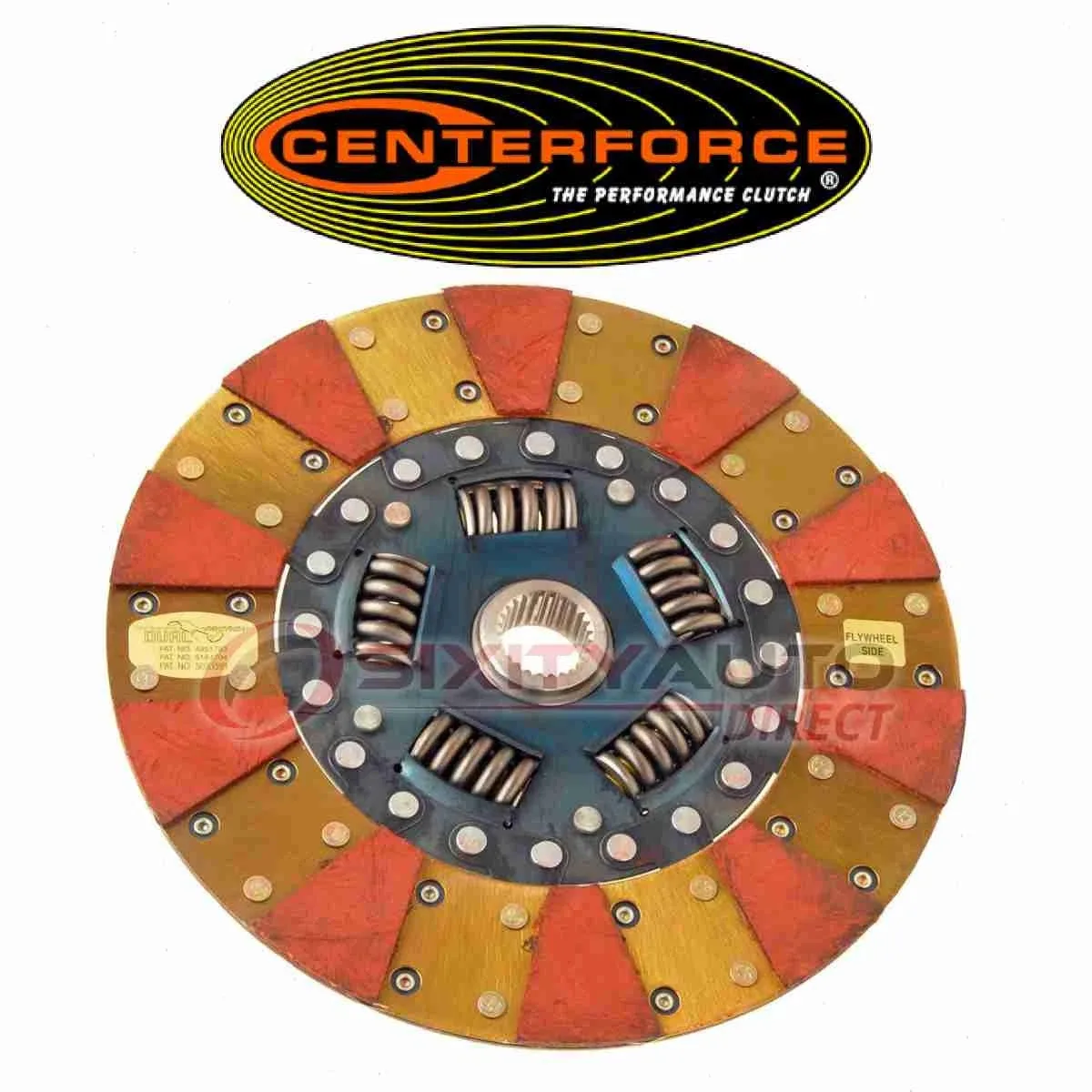 1969-1979 Chevrolet Nova Dual Friction Clutch Friction Disc SX-VDTJ