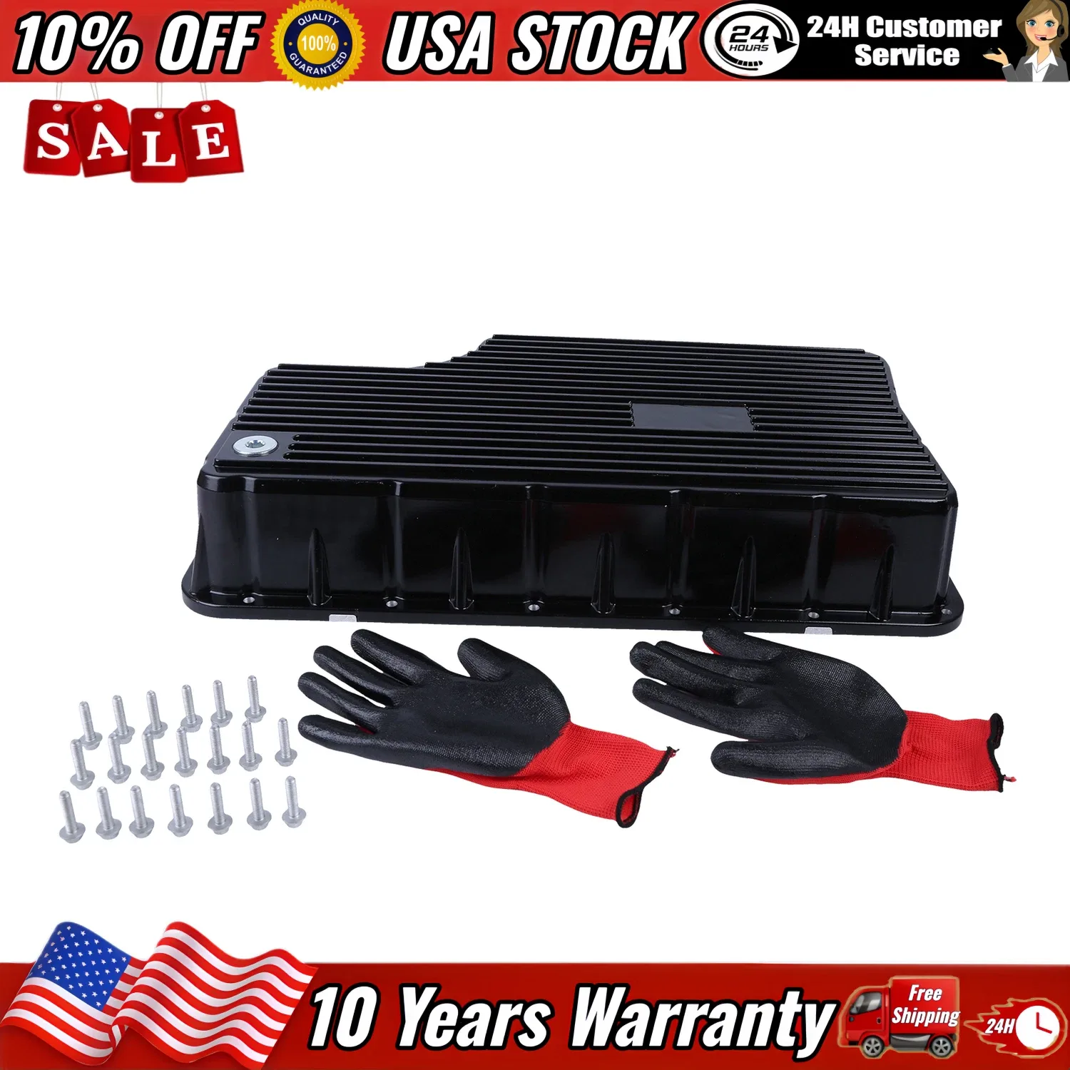 Transmission Pan 328052020 for 2011-2019 Ford 6.7L F-250 F-350 F-450 F-550 image 2