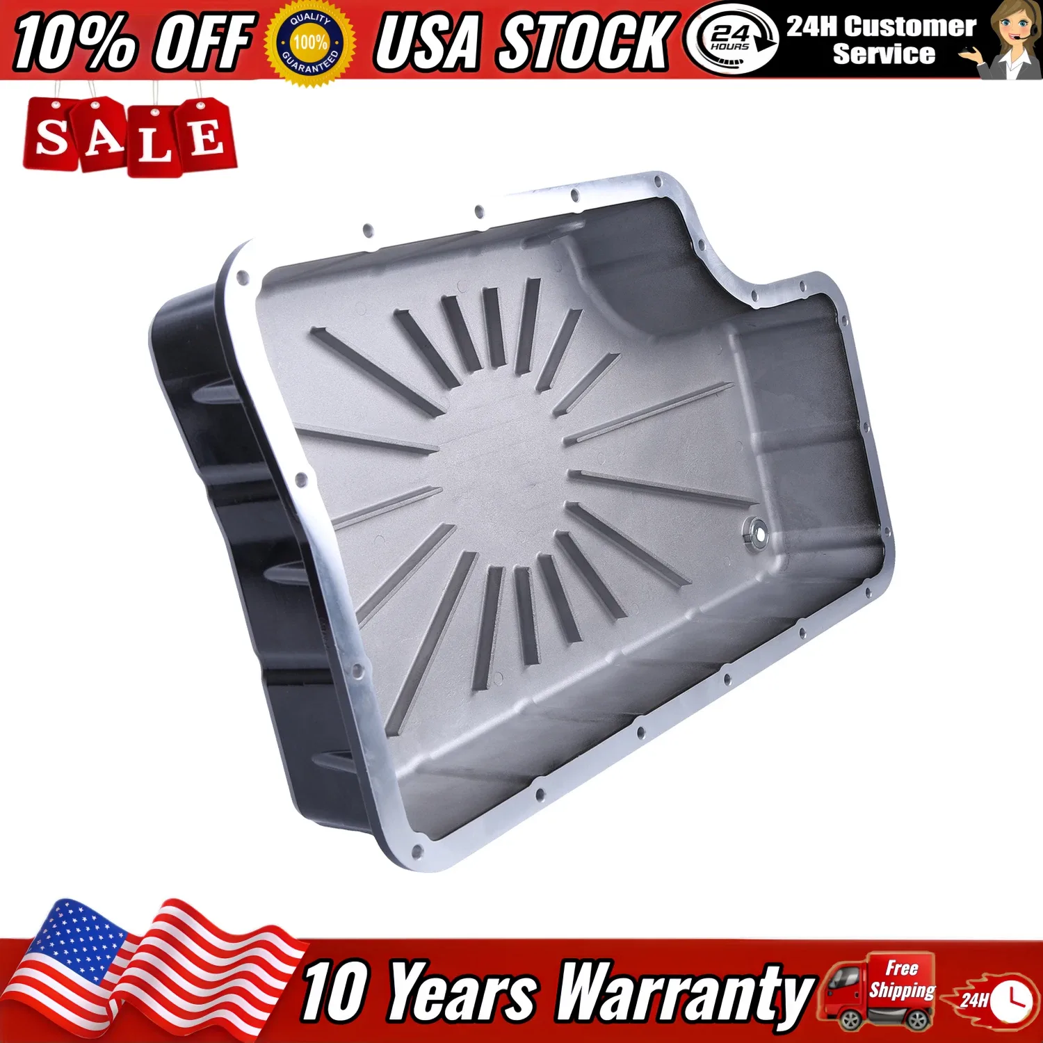Transmission Pan 328052020 for 2011-2019 Ford 6.7L F-250 F-350 F-450 F-550