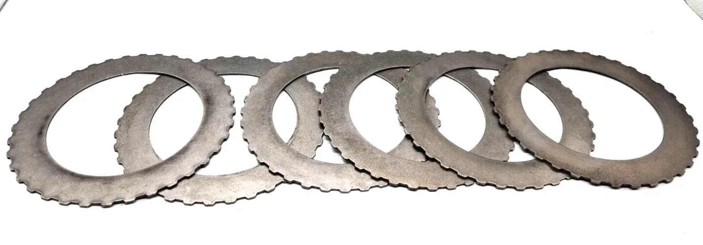 4T65E Steel 2nd Clutch Plates MPN 84124 — .068" Thick, 36 Teeth, 3.880" ID (Qty 6)