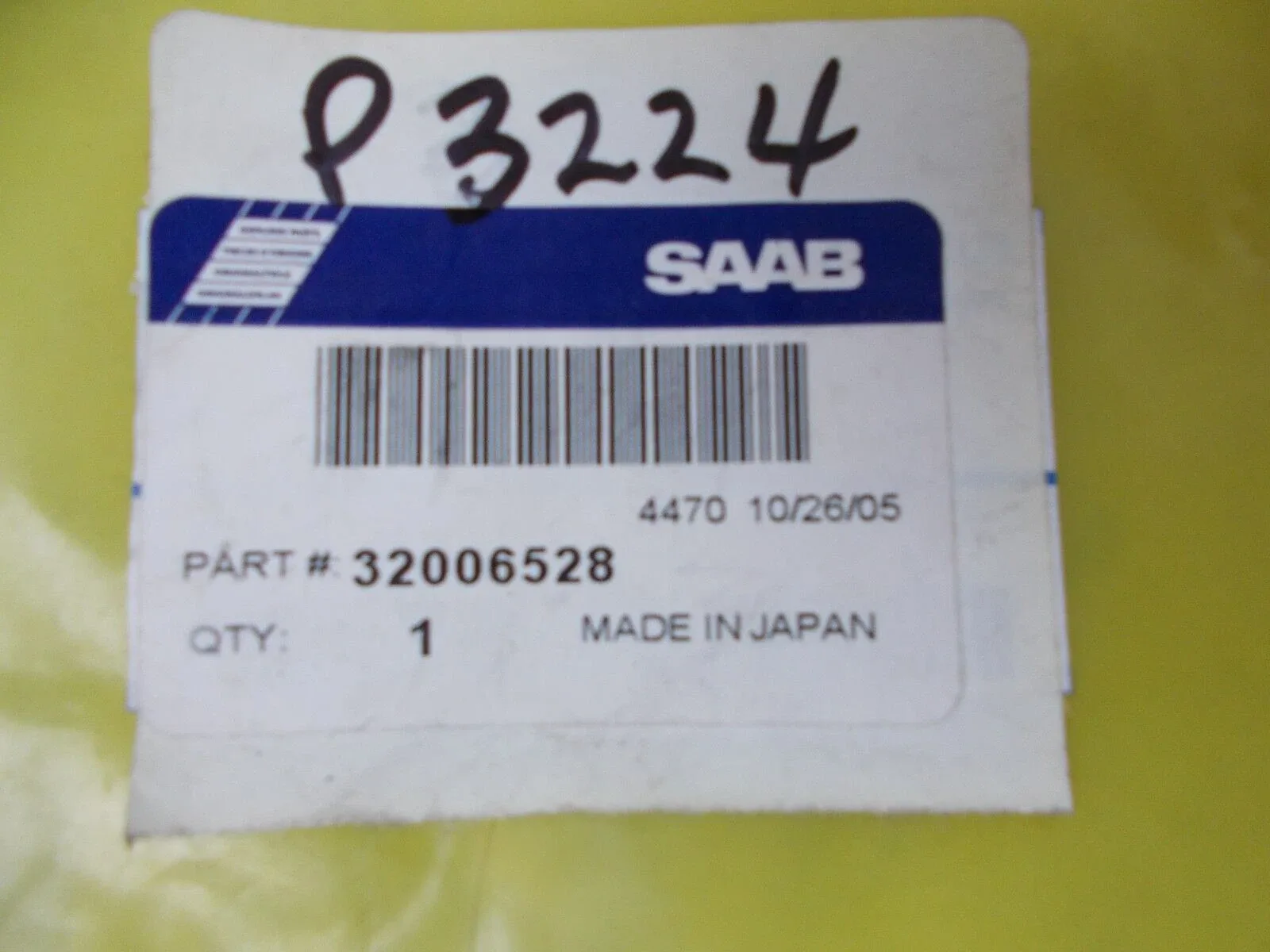 2005-2006 Saab 9-2x Transmission Retainer Clutch Plate 32006528 image 3