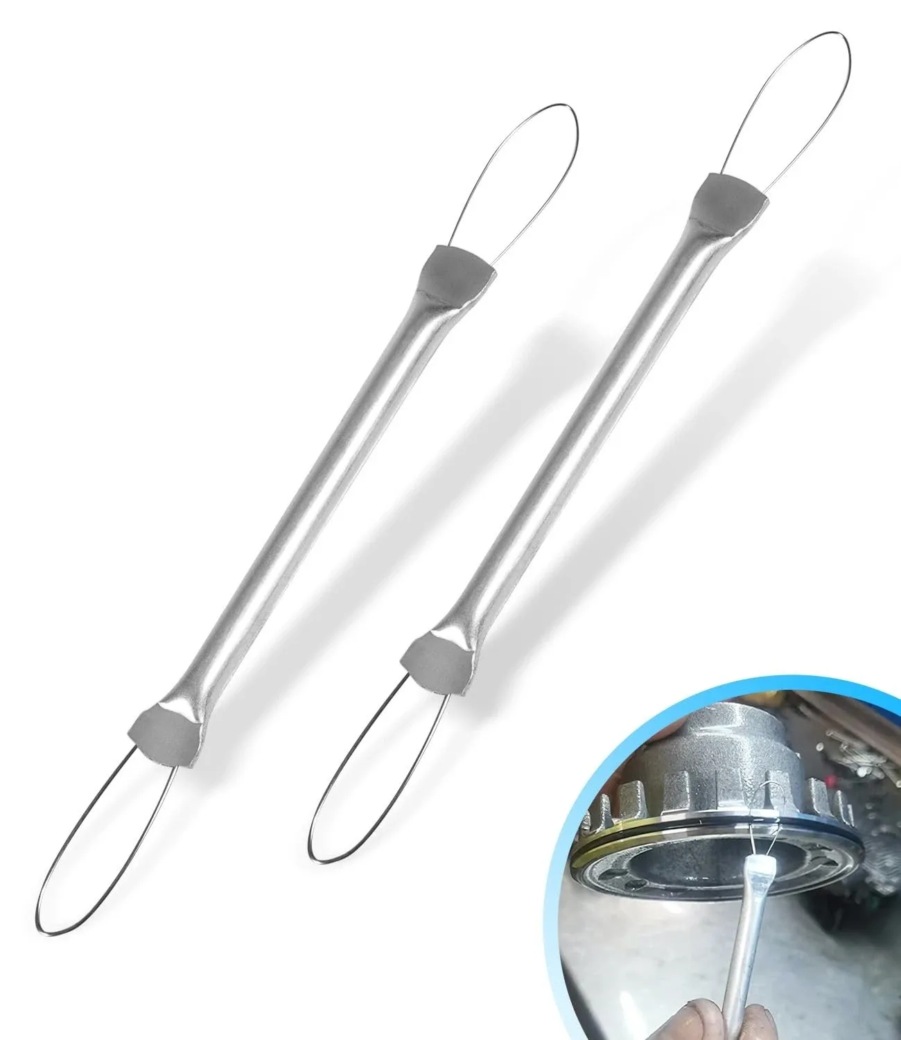 EG-Auto EGQP1025 Transmission Lip Seal Installer Protector Tool, 2pc image 2