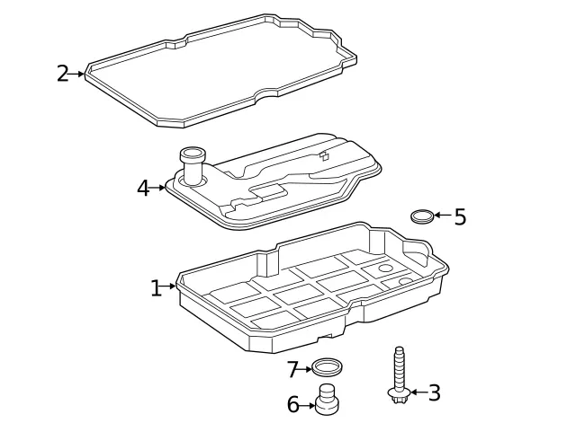Genuine Mercedes-Benz Transmission Oil Pan Magnet 000-988-08-52 image 4