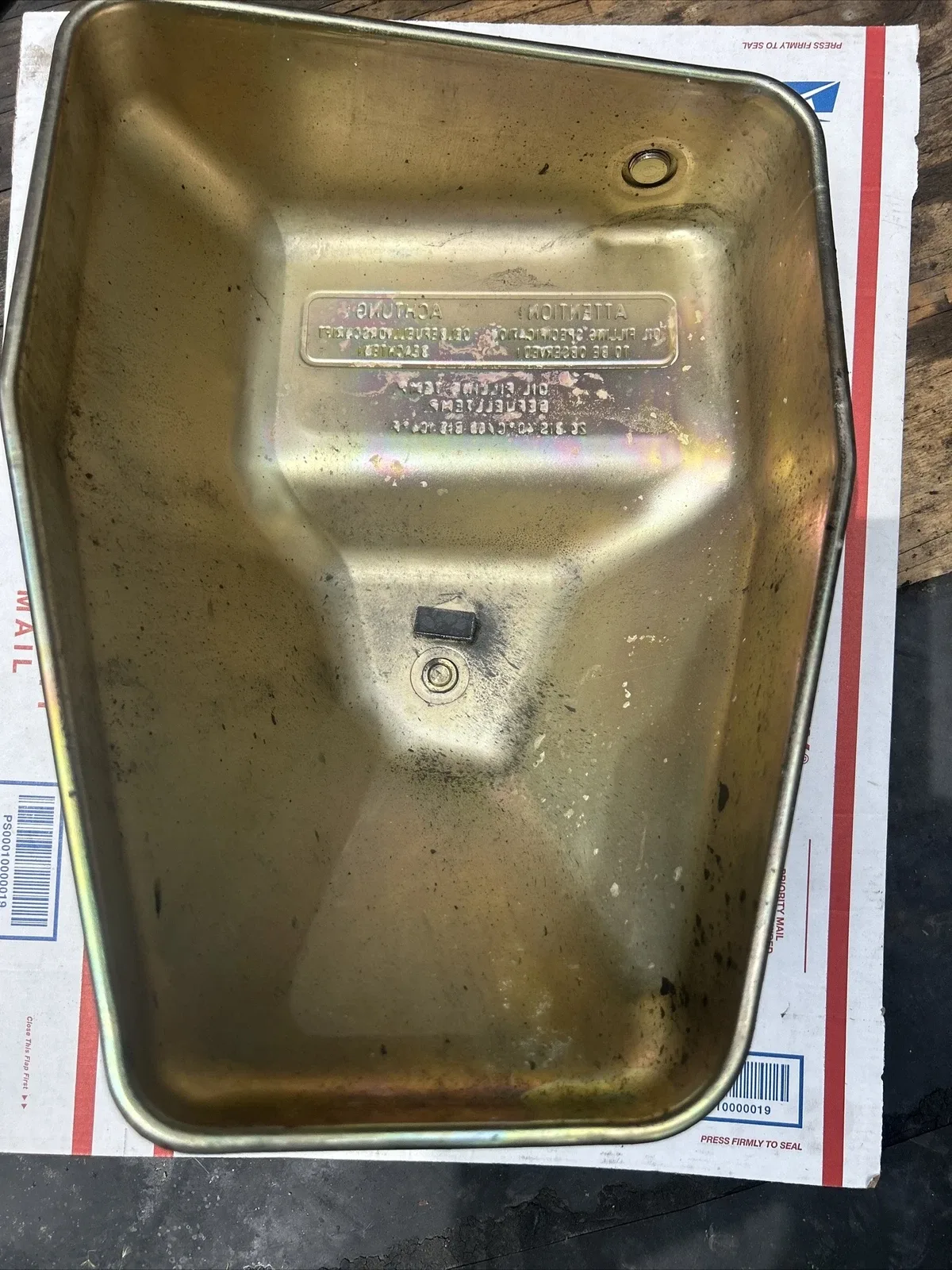 1994-1998 Land Rover Discovery 2 Range Rover Transmission Oil Pan 4.0 L image 2