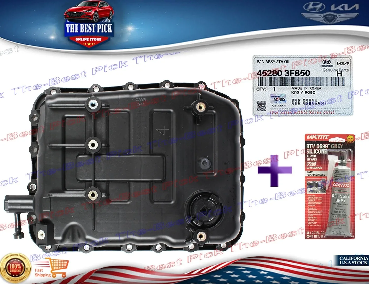 2.4L Valve Body Cover ⭐ OEM ⭐ 17-21 Santa Fe Sport Tucson 17-22 Sorento Sportage image 2