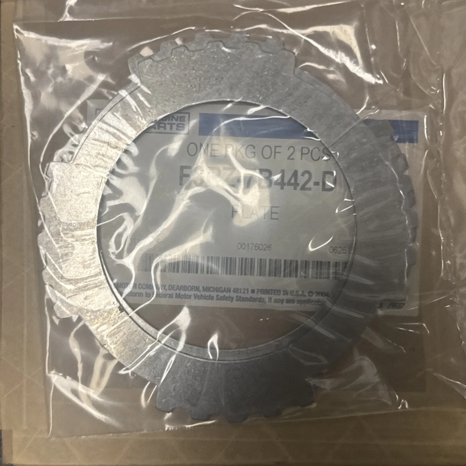 Ford Automatic Transmission Clutch Plate F3RZ-7B442-D (2 pcs.) image 3