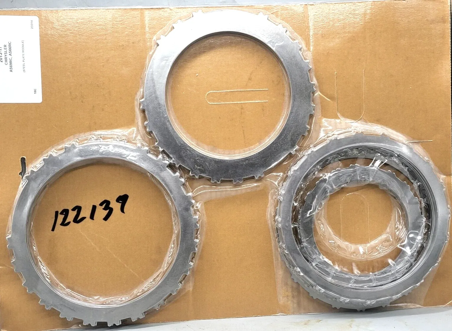 2013-2017 AS69RC Clutch Kit Module Steel Plates - TJS image 3
