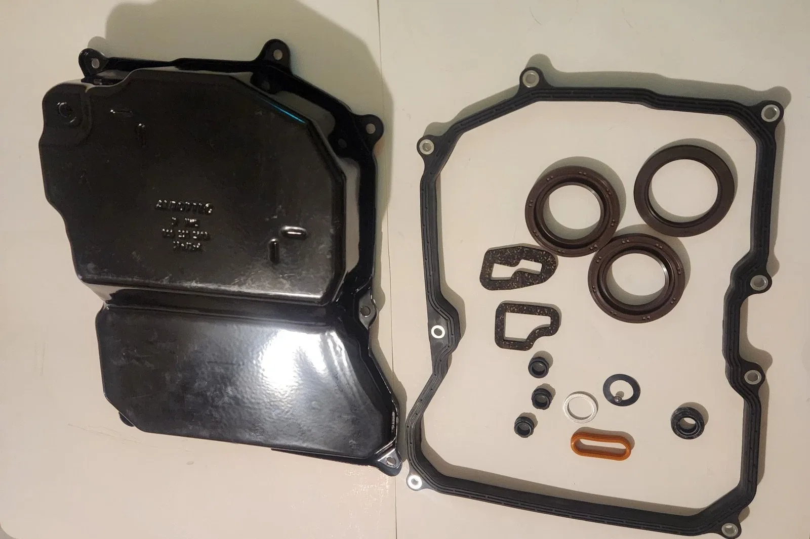 VW09G/TF60SN Transmission Oil Pan  (09G321361A) & EXTERNAL KIT SEALS  03-UP