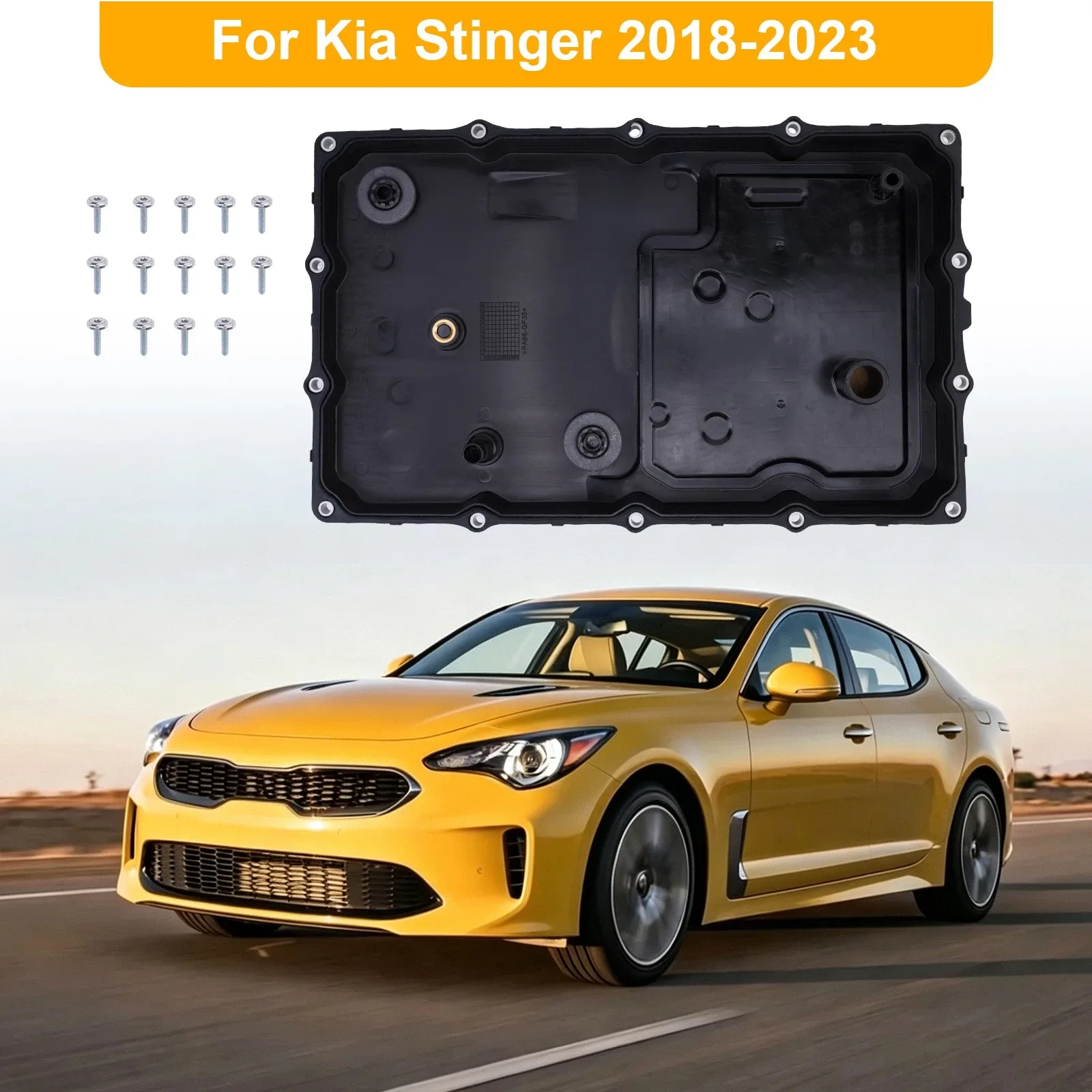 Transmission Oil Pan 4528047400 for Genesis G70 (2019-2024) & Kia Stinger (2018-2023) image 2
