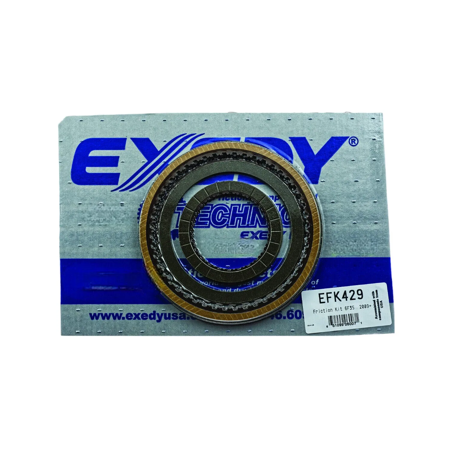 2009-on Ford 6F35 Clutch Plate Kit Exedy EFK429
