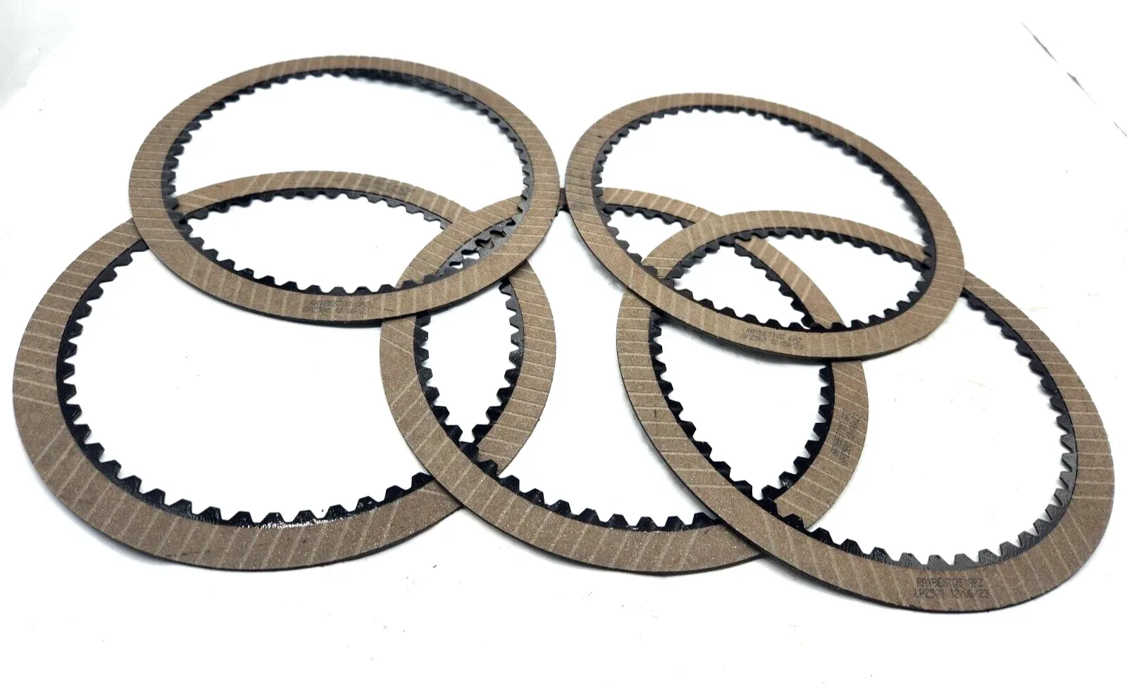 Raybestos GPZ580 Friction Clutch Plates for GM 6L80 / 6L90 Low & Reverse (Qty 5) image 3