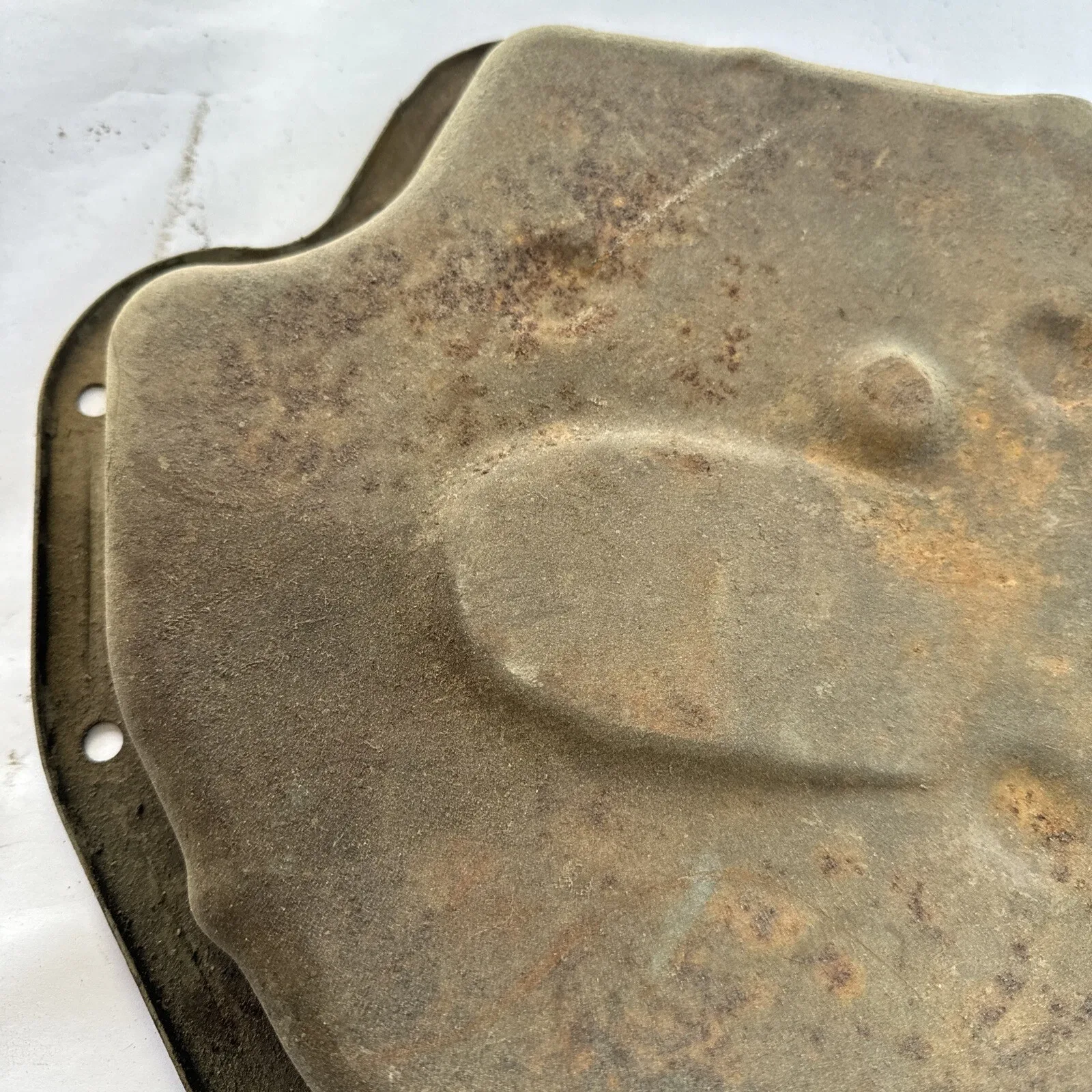 **RARE FIND** Original Factory EARLY TURBO 400 TRANSMISSION  PAN O E M image 3