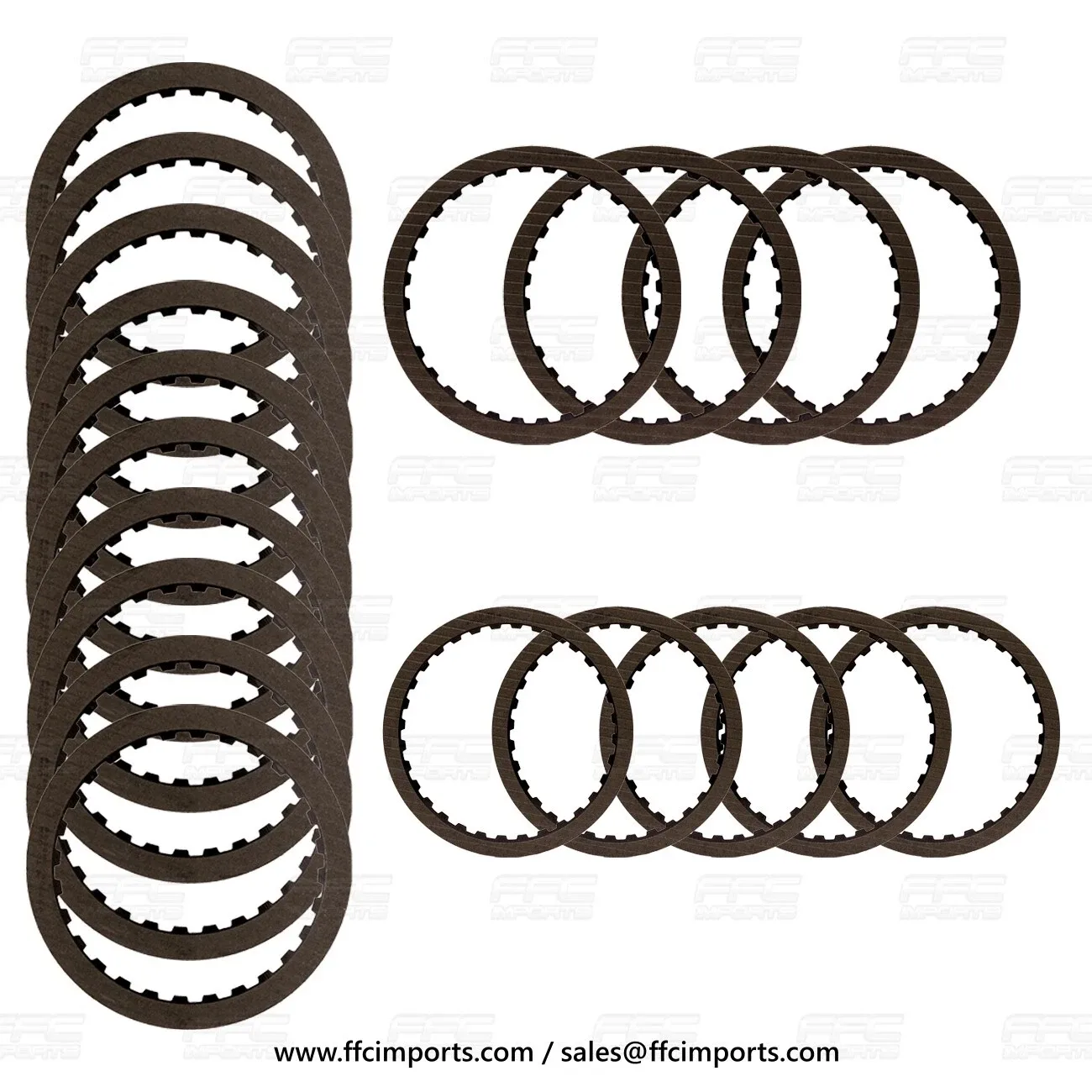 1989-Up A604 (40TE/41TE/41TES) Transmission Friction Clutch Plates Kit - 49980B