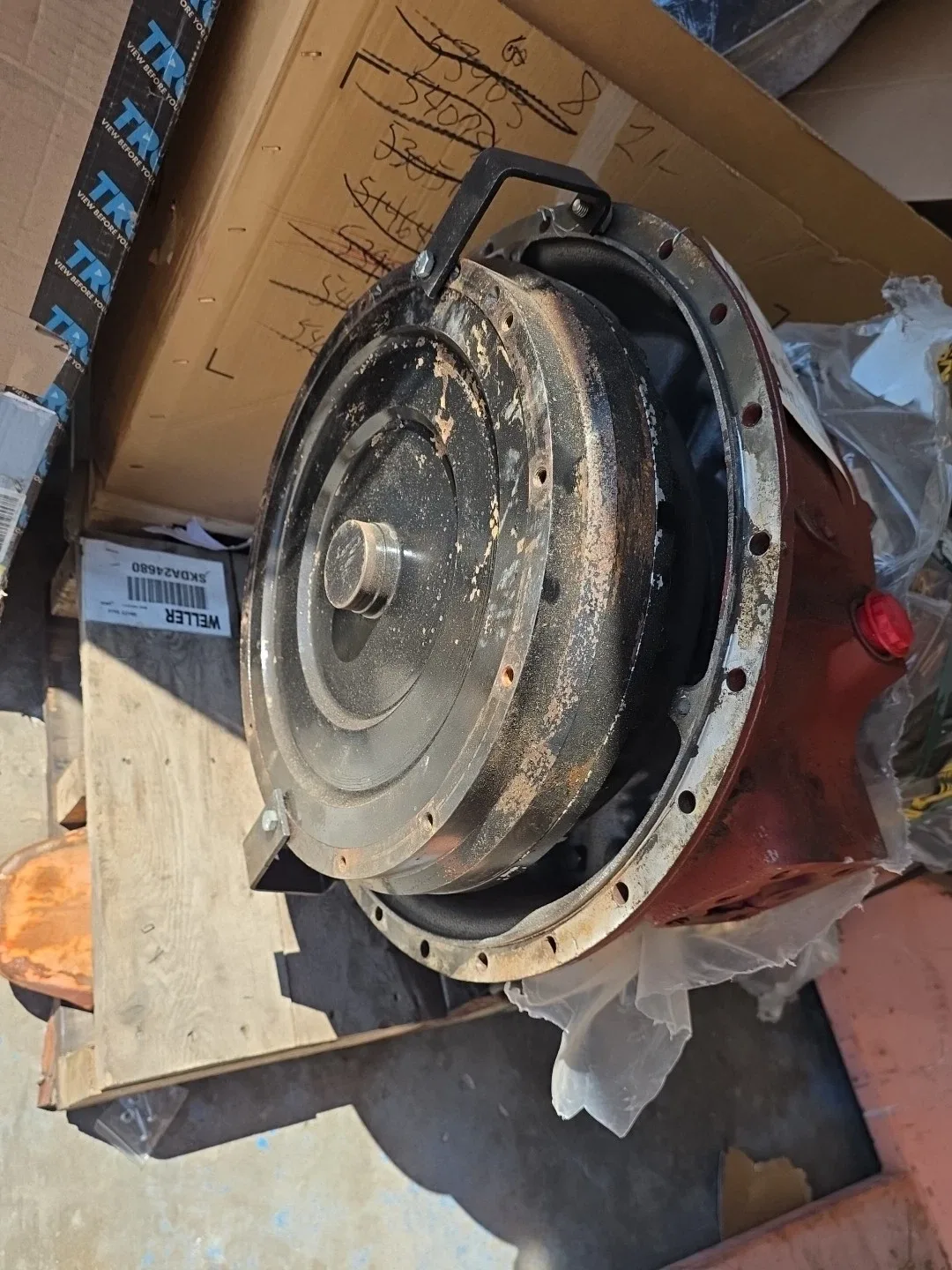 Allison HT740 transmission W torque converter 7" Oil Pan E000316 6T 1900-L 3G image 2