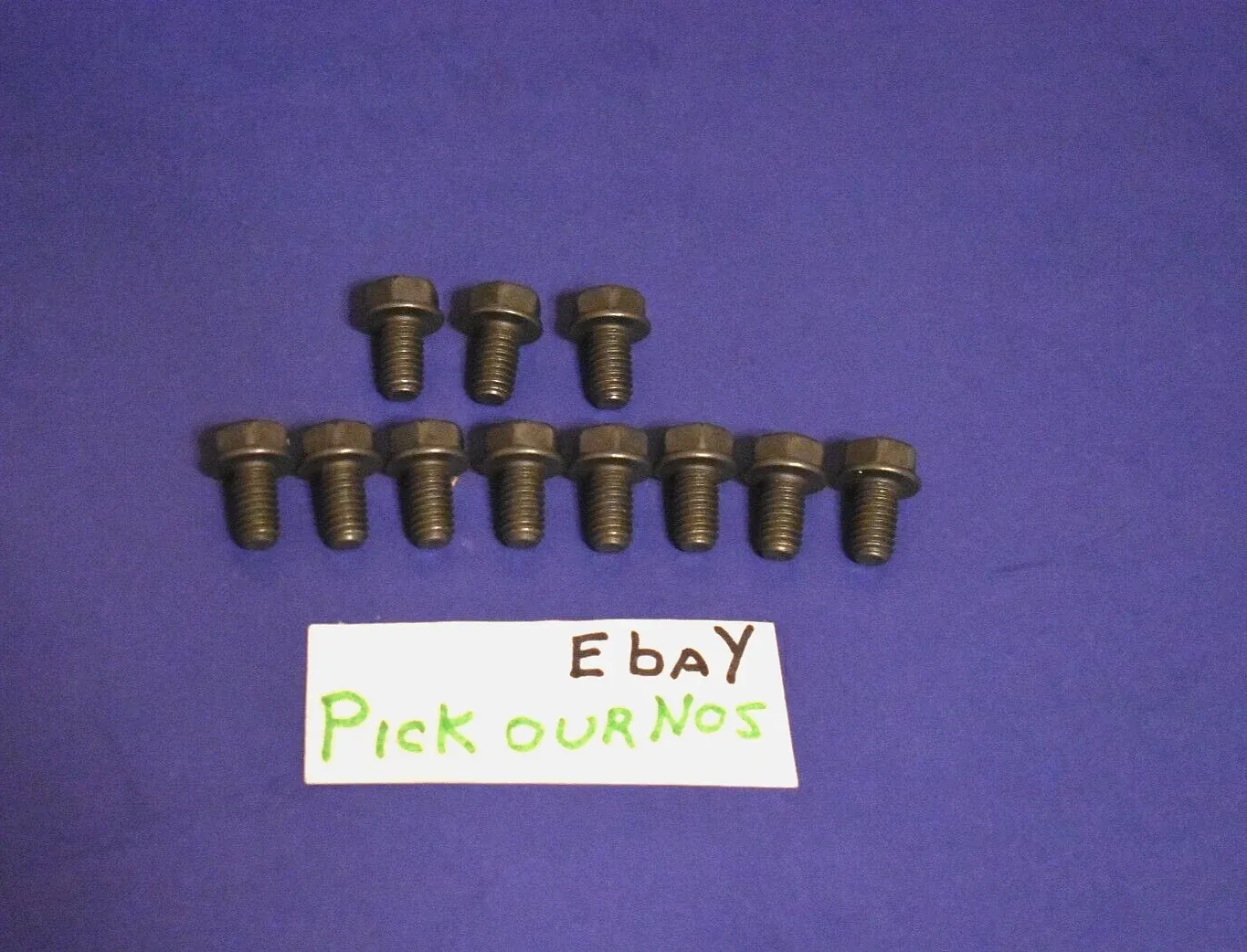 FORD C4 Transmission Oil Pan Bolts 11PK  5/16-18 X 5/8" AMK USA MUSTANG COUGAR + image 2