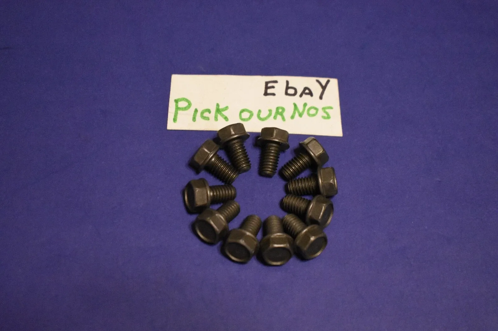 FORD C4 Transmission Oil Pan Bolts 11PK  5/16-18 X 5/8" AMK USA MUSTANG COUGAR + image 3
