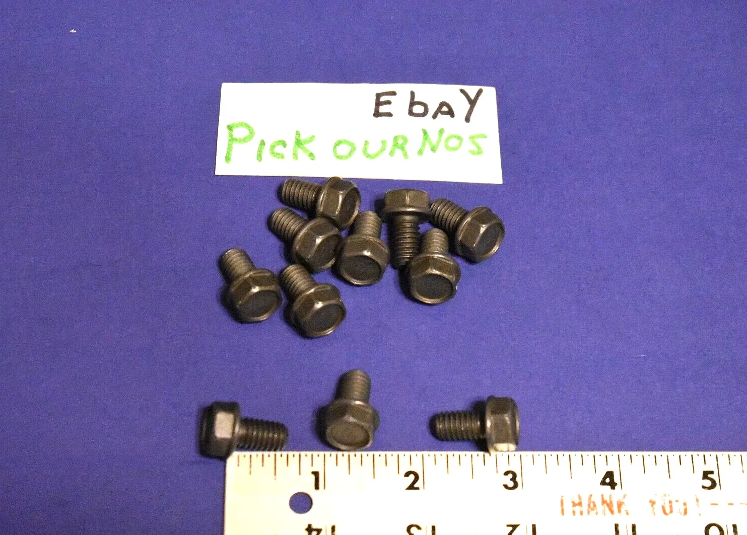 FORD C4 Transmission Oil Pan Bolts 11PK  5/16-18 X 5/8" AMK USA MUSTANG COUGAR +