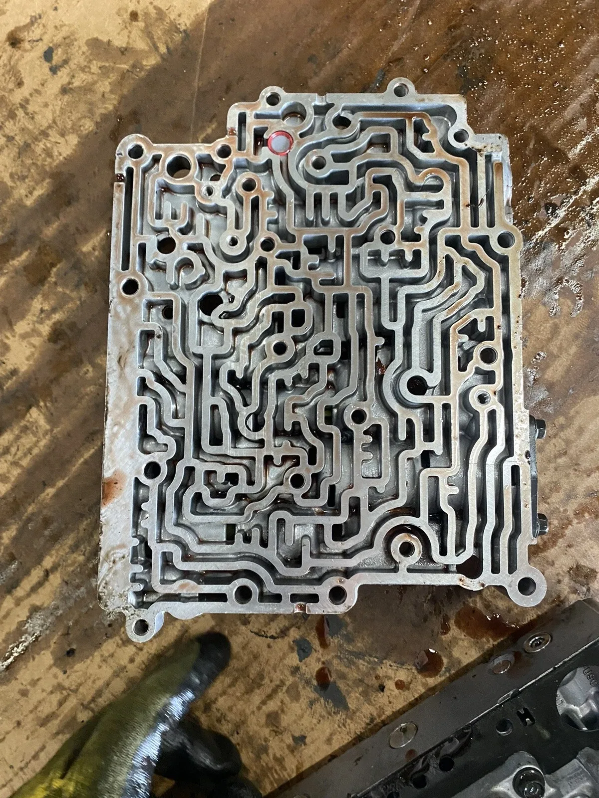 Mazda V6 2.5L Transmission Valve Body ML5W23 (Used) image 2