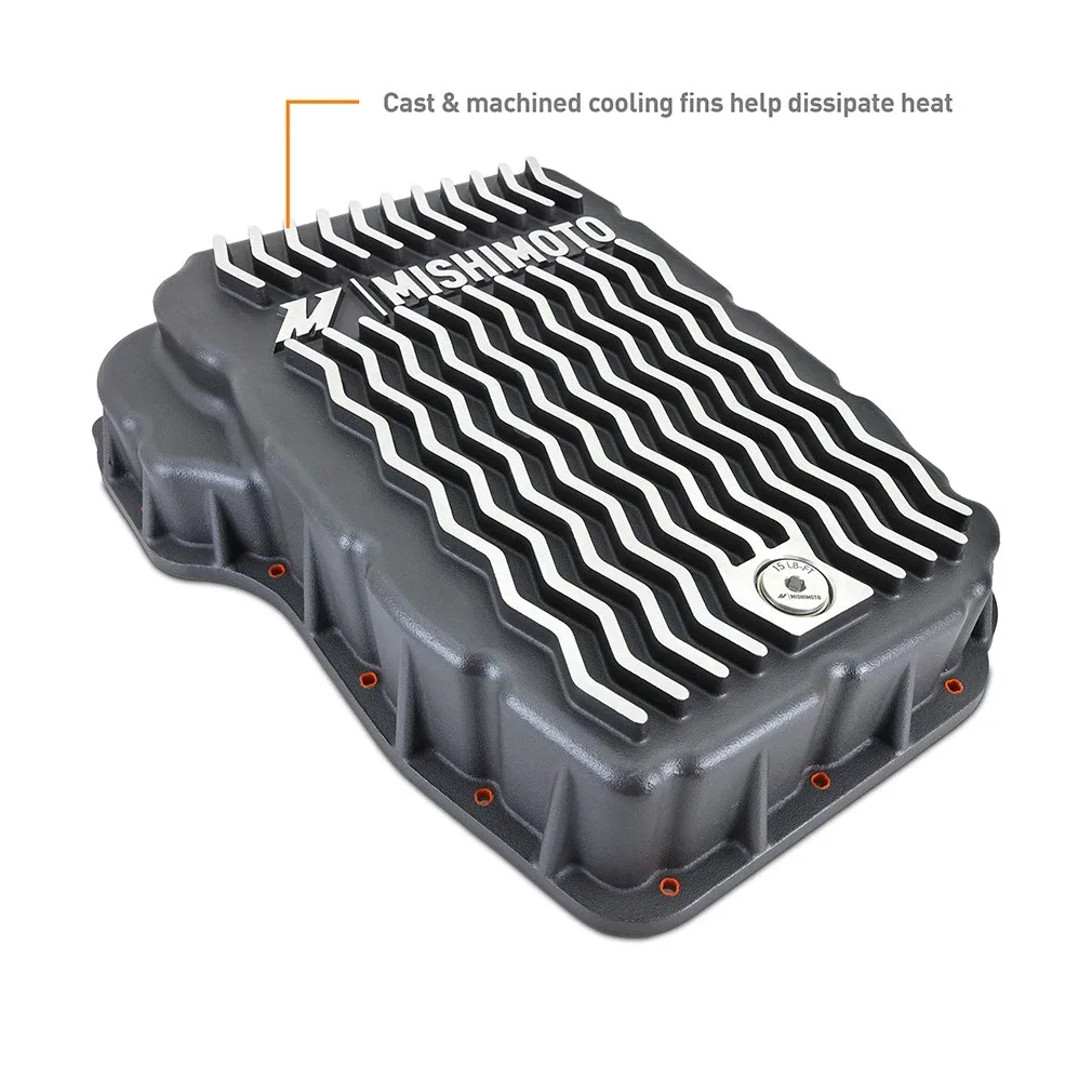 Mishimoto for Aluminum Transmission Pan, fits Dodge Ram 6.7L Cummins 2007.5+ image 2
