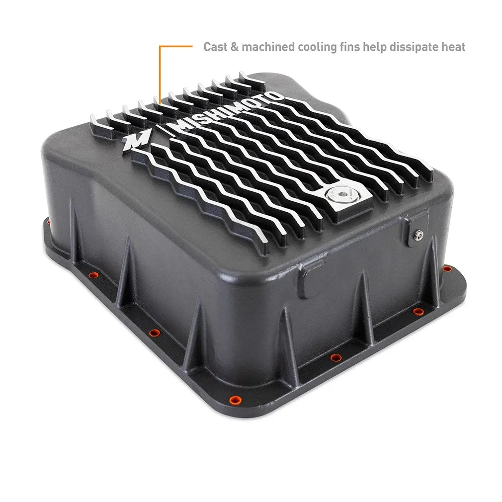 Mishimoto for Aluminum Transmission Pan, fits Chevy/GMC 6.6L Duramax 2001-2019 image 2
