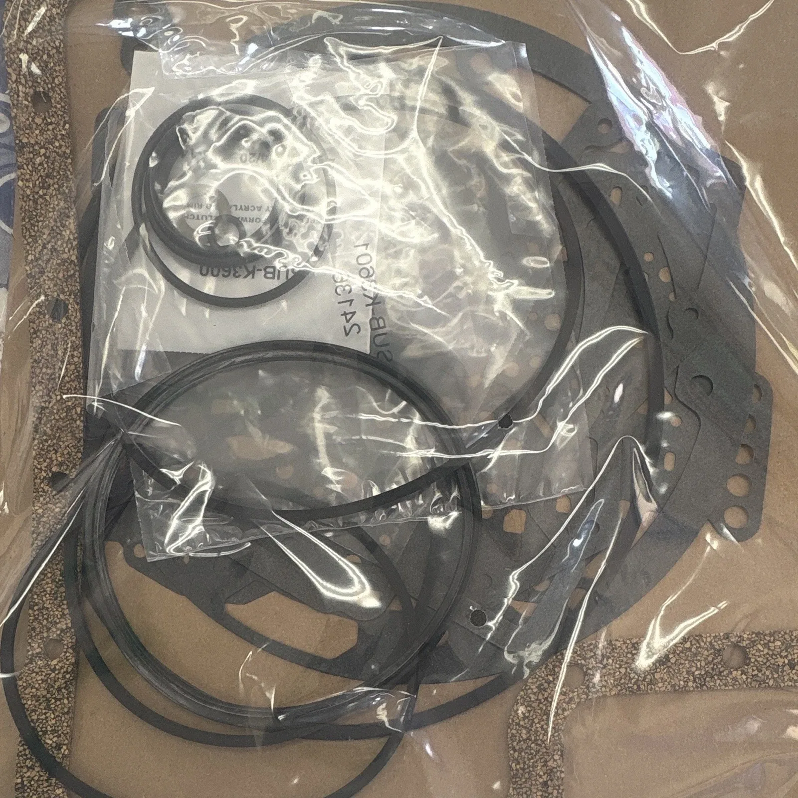 Transmission Pan Gasket Ford 1967-96 Bronco Mustang F/E Series  Thunderbird Ltd image 3